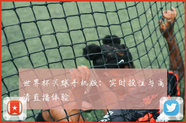 世界杯买球手机版：实时投注与高清直播体验