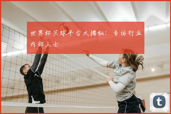 世界杯买球平台大揭秘：专访行业内部人士
